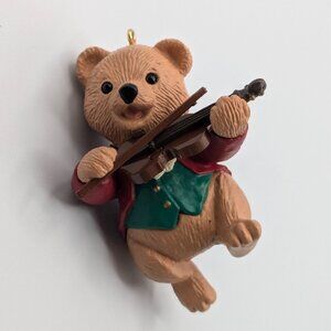Hallmark Keepsake Fiddlin' Around 1991, Vintage Christmas Ornament